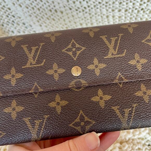 Louis Vuitton International Wallet Porte Tresor Monogram Canvas Trifold 0074 - Picture 13 of 14